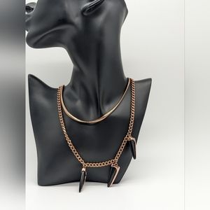 Armani Exchange Women’s Necklace Rose Gold Chain